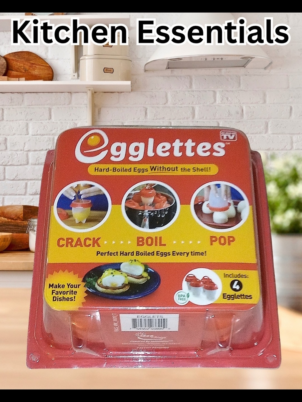 Hard-Boiled Egg Cooker - Red